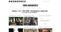 Desktop Screenshot of fidesreformata.com